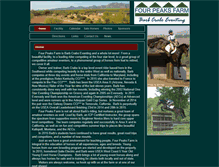 Tablet Screenshot of fourpeaksfarm.com